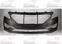 Sherman Parts Capa frt bumper cover 2.4l; std type; w/o park assist; prime hyundai sonata 15-17