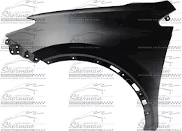 Sherman Parts Capa lt frt fender assy north america built toyota rav4 13-18