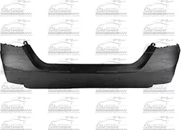 Sherman Parts Capa rr bumper cover l|le; w/o parking sensors; prime toyota camry 18-c