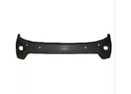 Sherman Parts Capa frt bumper cover upper; w/parking assist; prime jeep grand cherokee 14-15