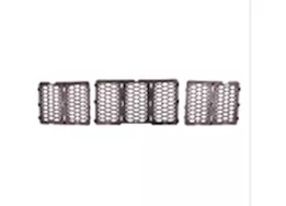 Sherman Parts Capa grille assy honeycomb style; code mfe|mfk; chrome/ptm jeep grand cherokee 14-16