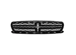 Sherman Parts Capa grille assy w/o hood scoop; w/o chrome; gloss black dodge charger 15-c