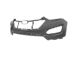 Sherman Parts Capa frt bumper cover upper w/o parking assist; prime hyundai santa fe sport 13-16