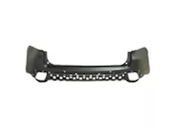 Sherman Parts Capa rr bumper cover upper w/rr object sensors; prime toyota highlander 14-16