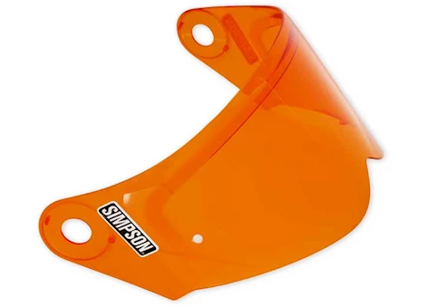 Simpson Racing Mod bandit amber ext shield Main Image