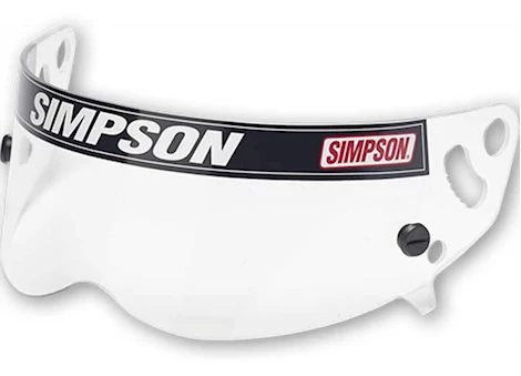 Simpson Racing Clear shield 2017 rx/db/xb Main Image