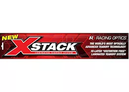 Simpson Racing X stack shark tear offs 2 mil