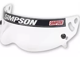 Simpson Racing Clear i-shield 2017 shark/vudo