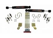 Skyjacker Suspension Black max dual steering stabilizer kit / black