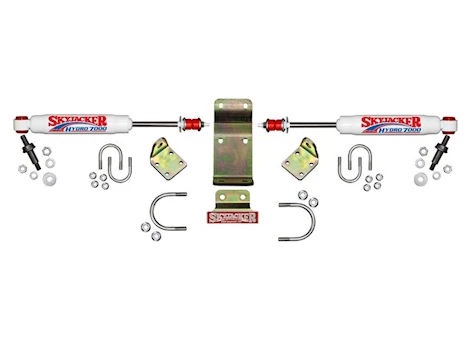 Skyjacker Suspension 18-C JEEP WRANGLER JL; 20-C GLADIATOR JT  DUAL STEERING STABILIZER WHITE