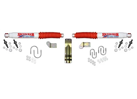 Skyjacker Suspension DUAL STAB KIT W/RED BOOTS