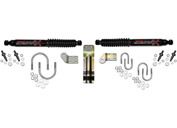 Skyjacker Suspension Repl str stab, black w/bt Main Image