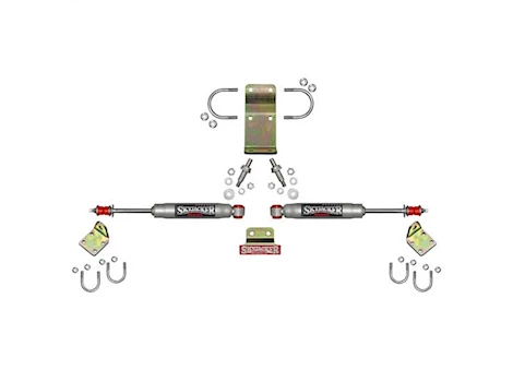 Skyjacker Suspension 07-18 WRANGLER JK DUAL STABILIZER KIT, SILVER