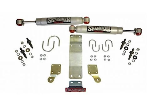 Skyjacker Suspension 9000 DUAL STEERING STABILIZER KIT / SILVER