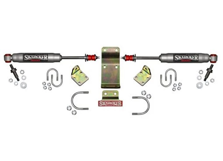 Skyjacker Suspension 18-c jeep wrangler jl; 20-c gladiator jt  dual steering stabilizer silver Main Image