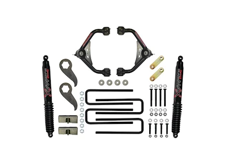 Skyjacker Suspension 11-19 2500HD/3500HD SIERRA/SILV 3-3.5IN UPPER A-ARMLIFT KIT W/B8500 REAR SHOCK