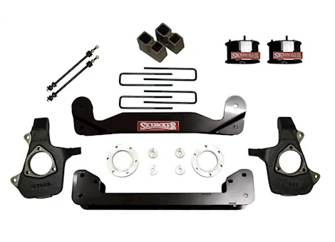 Skyjacker Suspension 14 SIERRA/SILVERADO 1500 4IN KIT, SPACER, ALUM
