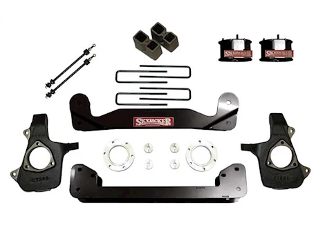 Skyjacker Suspension 14 SIERRA/SILVERADO 4IN KIT, SPACER, STEEL