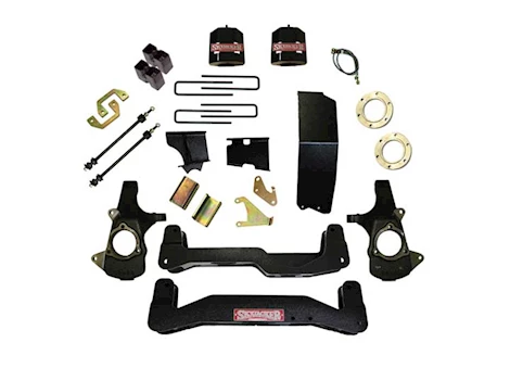 Skyjacker Suspension 6-7KT,SP,STL,14>K1500BLK M