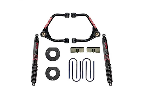 Skyjacker Suspension 19-23 SILV 1500/SIERRA 1500 3.5IN UPPER A-ARM SUSPENSION LIFT KIT W/REAR BLOCKS