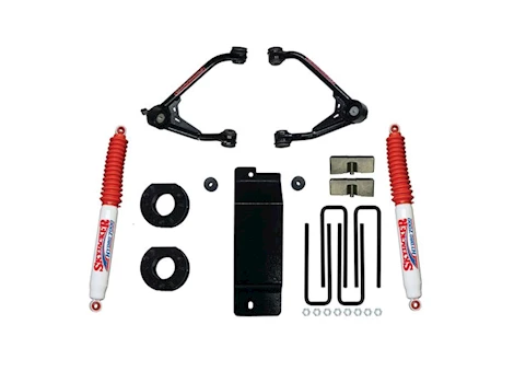 Skyjacker Suspension 07-13 1500 SIERRA/SILVERADO 3.5-4IN UPPER A-ARMLIFT KIT W/HYDRO 7000 REAR SHOCK