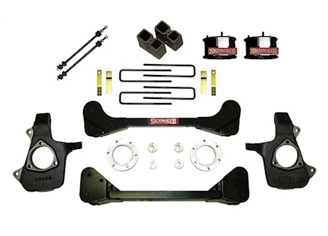 Skyjacker Suspension 07-13 GM 1500 P/U 4WD 4IN KIT