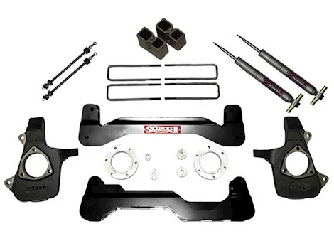 Skyjacker Suspension 2007 K1500 GM 4X4 3-3.5IN KIT WITH REAR BLOCKS