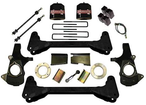 Skyjacker Suspension 6KIT,07-09K1500,SPCR,BLK M