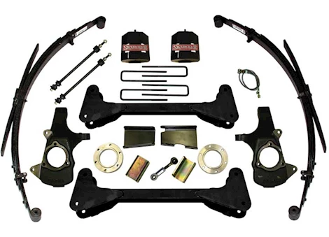Skyjacker Suspension 6SYS,07-09K1500,SPCR,BLK M