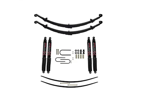 Skyjacker Suspension (KIT) 4IN CUMMINS DSL W/REAR ADDAL