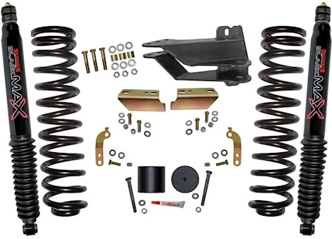 Skyjacker Suspension 17-C FORD F250/F350 SD DIESEL 2.5 IN LEVELING KIT W/VR COILS /BLACK MAX SHOCKS