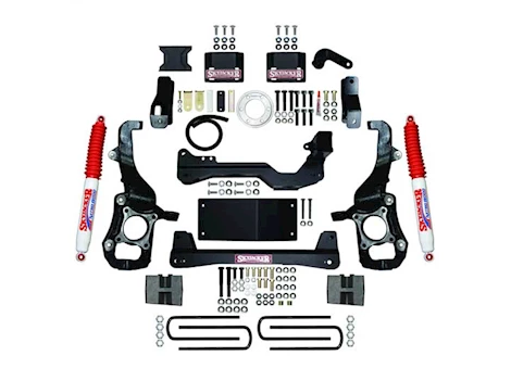 Skyjacker Suspension 21-C FORD F150 4WD 4.5 IN LIFT KIT NITRO 8000 SHOCKS.