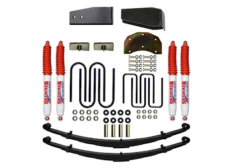 Skyjacker Suspension (kit) 4IN SR 80-96 F250,350 I,NO TW