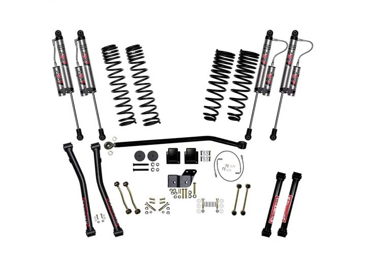 Skyjacker Suspension 20-c jeep jt rubicon gas 4.5 in lift kit w/ adx 2.0 remote reservoir shocks Main Image