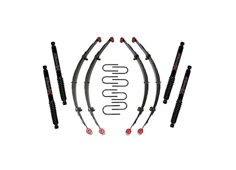 Skyjacker Suspension 2.5KIT,76-86 CJ W/4 BLK MA