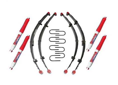 Skyjacker Suspension 4IN KIT,76-86 CJ W/4 HYDROS