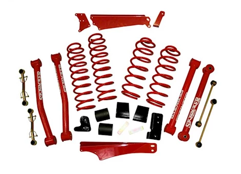 Skyjacker Suspension 4IN KIT 07-09 JEEP JK / RED