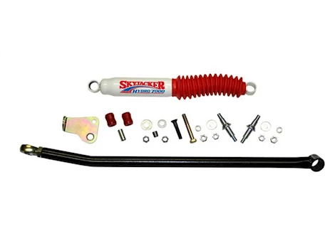 Skyjacker Suspension ADJ FRT TRK BAR W/STRG ST