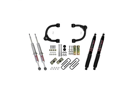 Skyjacker Suspension 16-C TACOMA 3IN UPPER A-ARM,STRUT,REAR BLOCKS&BLACK MAX SHOCK