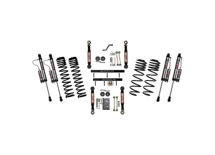 Skyjacker Suspension 97-06 JEEP WRANGLER, WRANGLER UNLIMITED 4 IN LIFT FLEX ARMS LONG TRAVEL COILS AD