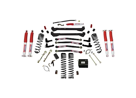 Skyjacker Suspension 6" DUAL RATE LONG TRAVEL COILS LONG ARM LIFT TJ/LJ LOWER LINK