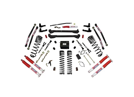 Skyjacker Suspension 6" DUAL RATE LONG TRAVEL COILS LONG ARM LIFT TJ/LJ UPPER & LOWER LINK