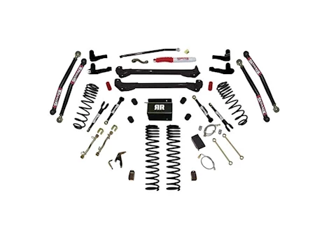 Skyjacker Suspension 6" DUAL RATE LONG TRAVEL COILS LONG ARM LIFT TJ/LJ UPPER & LOWER LINK