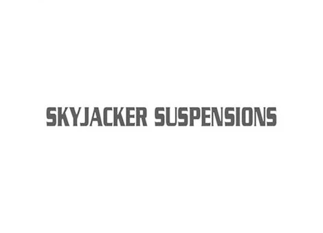 Skyjacker Suspension WSHIELD DECAL,3.5X30,SILVER