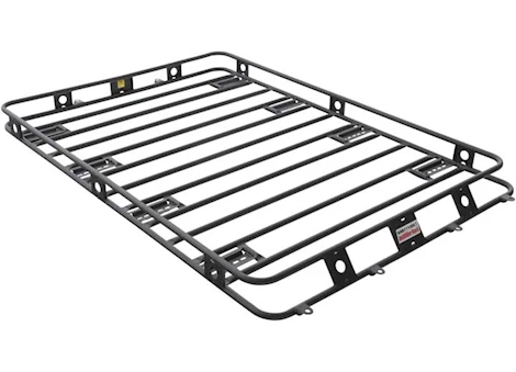 Smittybilt DEFENDER RACK WELDED ONE-PIECE ROOF RACK; 4.5 X 6.5 X 4IN SIDES; REQUIRES VEHICLE-SPECIFIC MOUNT KIT