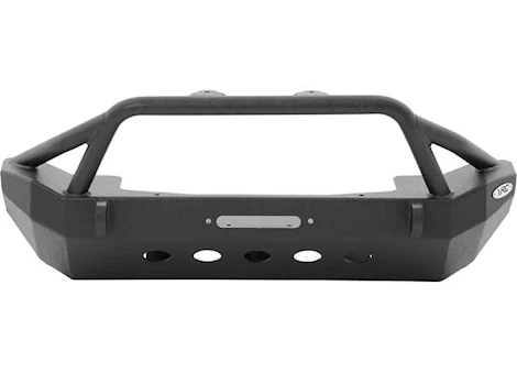 Smittybilt 07-18 wrangler jk 2/4 dr xrc front bumper w/winch; black Main Image