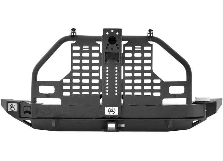 Smittybilt 07-18 wrangler jk 2/4 door xrc atlas rear bumper with tire carrier Main Image