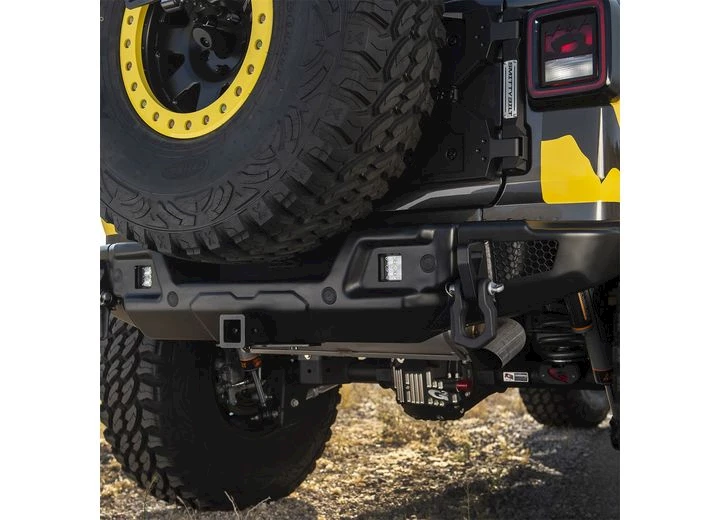 Smittybilt 18-C WRANGLER JL 2/4DR STRYKER REAR BUMPER; BLACK