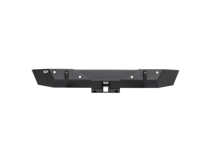 Smittybilt 18-wrangler jl 2/4dr gen 1 xrc rear bumper; matte black; inc class iii receiver hitch/d-rings Main Image