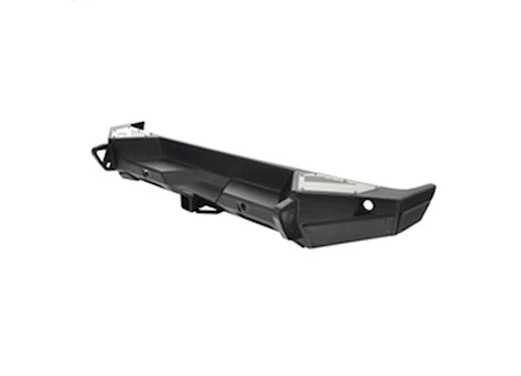 Smittybilt 18-c wrangler jl 2/4dr gen 2 xrc rear bumper w/solid d-ring and jack point mount; texture black Main Image